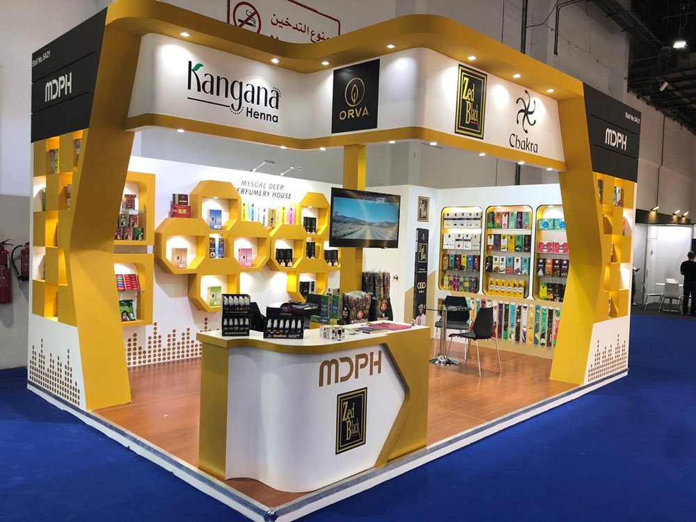 Kangana Henna exhibited at Beautyworld Middle East, Dubai, 2019